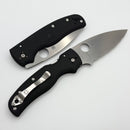 Spyderco Knives Shaman Lightweight Black FRN & Serrated CTS-BD1N C229SBK