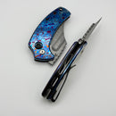 Kansept Knives Wasp Timascus Handle w/ Damascus T2144F7