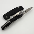 Spyderco Knives Shaman Lightweight Black FRN & Serrated CTS-BD1N C229SBK