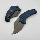 Kansept Knives Wasp Light Gray G-10 Handle w/ Grey TiCn 154CM T2144F1