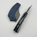 Kansept Knives Wasp Light Gray G-10 Handle w/ Grey TiCn 154CM T2144F1