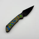 Kansept Knives Fenrir Fixed Blade 80's Camo Carbon w/ Blackwash D2 G3034A6