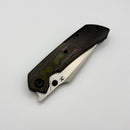Kansept Knives Fenrir Blackwash Titanium & 80's Camo Carbon w/ Satin S35VN K1034S1