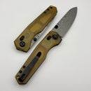 Tenable Knives Beaver Ultem Handle w/ Damascus T1105V6