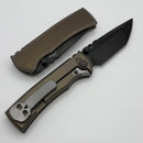 Chaves Redencion Street Bronze Ti Magnetic Inlaid Integral Titanium Handle & Chisel Tanto M390