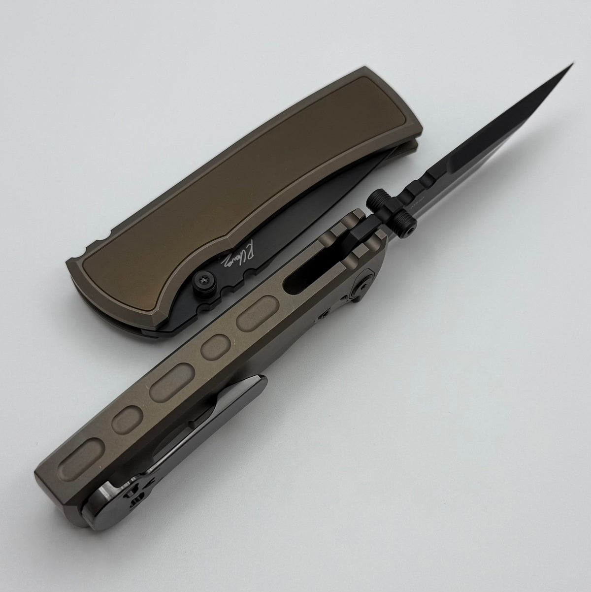 Chaves Redencion Street Bronze Ti Magnetic Inlaid Integral Titanium Ha
