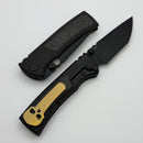 Chaves Redencion Street YKWII Carbon Fiber Inlaid Integral Titanium Handle & PVD M390 Tanto