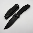 Pro-Tech Pallas Black Aluminum Handle & DLC MagnaCut SB1103