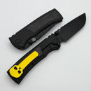 Chaves Redencion Street YKWII Carbon Fiber Inlaid Integral Titanium Handle & PVD M390 Drop Point