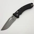 Pre-Owned Microtech Amphibian RAM LOK Black Fluted G-10 & Apocalyptic M390MK 30th Anniversary 137RL-10APFLGTBK30
