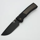 Chaves Redencion Street The Suit PVD Bronze Ti Inlaid Integral Titanium Handle & PVD M390 Drop Point