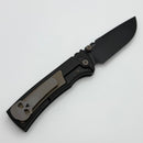 Chaves Redencion Street The Suit PVD Bronze Ti Inlaid Integral Titanium Handle & PVD M390 Drop Point