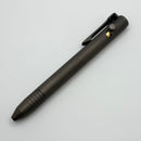 Chaves Big Idea Design Base Line Stonewash Bolt Action Titanium Pen