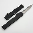 Marfione Select Halo III Black Handle w/ Stonewashed Part-Serrated Clip Point M390MK 1250-11MS1