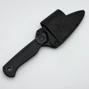 Benchmade Dacian Black Canvas Micarta Handles w/ Black MagnaCut 203BK-02