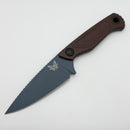 Benchmade Dacian Brown Canvas Micarta Handles w/ MagnaCut 203BT-03