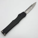 Marfione Custom Halo VII Black Handle w/ Mirror Compound Ground Clip Point M390MK