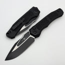 Heretic Knives Wraith Auto w/ Black Handle & Black MagnaCut H000-10A-T
