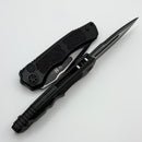 Heretic Knives Wraith Auto w/ Black Handle & Black MagnaCut H000-10A-T