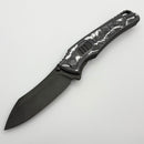 Hawk Designs Talon Auto DLC w/ Cross Cut White Storm Overlay Handle & DLC M390