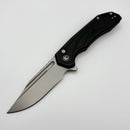 Civivi Zelthara Black Aluminum Handle w/ 3.3" Stonewash 14C28N C25076-1