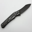 Hawk Designs Talon Auto DLC w/ Cross Cut White Storm Overlay Handle & DLC M390
