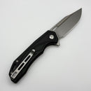 Civivi Zelthara Black Aluminum Handle w/ 3.3" Stonewash 14C28N C25076-1
