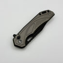 Civivi Zelthara Gray Aluminum Handle w/ 3.3" Black Stonewash 14C28N C25076-2
