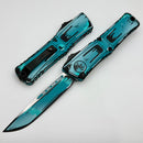 Microtech Knives Combat Troodon Gen III Turquoise Comic Strip S/E Signature Series 1143-1TQCOMICS