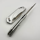 Civivi Zelthara Silver Aluminum Handle w/ 3.3" Satin 14C28N C25076-3