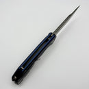 Civivi Zelthara Dark Blue Aluminum Handle w/ 3.3" Damascus C25076-DS1