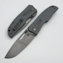 Thermic Tactical Ambient 2026E Artic Gray G-10 Handles w/ Titanium Accents & Stonewash M390