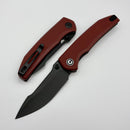 Civivi Ryson-E Burgundy G-10 Handle w/ 3.3" Black Stonewash 14C28N C25097-1