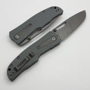Thermic Tactical Ambient 2026E Artic Gray G-10 Handles w/ Titanium Accents & Stonewash M390