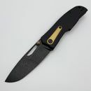 Thermic Tactical Ambient 2026E Black G-10 Handles w/ Titanium Accents & Blackwash M390