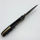 Thermic Tactical Ambient 2026E Black G-10 Handles w/ Titanium Accents & Blackwash M390