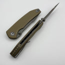 Civivi Ryson-E Tan G-10 Handle w/ 3.3" Gray Stonewash 14C28N C25097-2