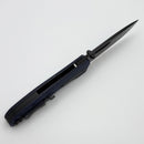 Thermic Tactical Ambient 2026E Navy Blue G-10 Handles w/ Titanium Accents & Blackwash M390