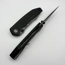 Civivi Ryson-E Black Canvas Micarta Handle w/ 3.3" Damascus C25097-DS1