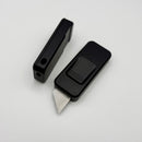 Rivery Manufacturing Zero-V2 Agent Newton Black Pattern Aluminum w/ Changeable Razor Blade