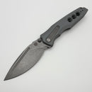 Thermic Tactical Ambient 2026B Artic Gray G-10 Handles w/ Titanium Accents & Stonewash M390