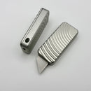 Rivery Manufacturing Zero-V2 Original Gray Pattern Aluminum w/ Changeable Razor Blade