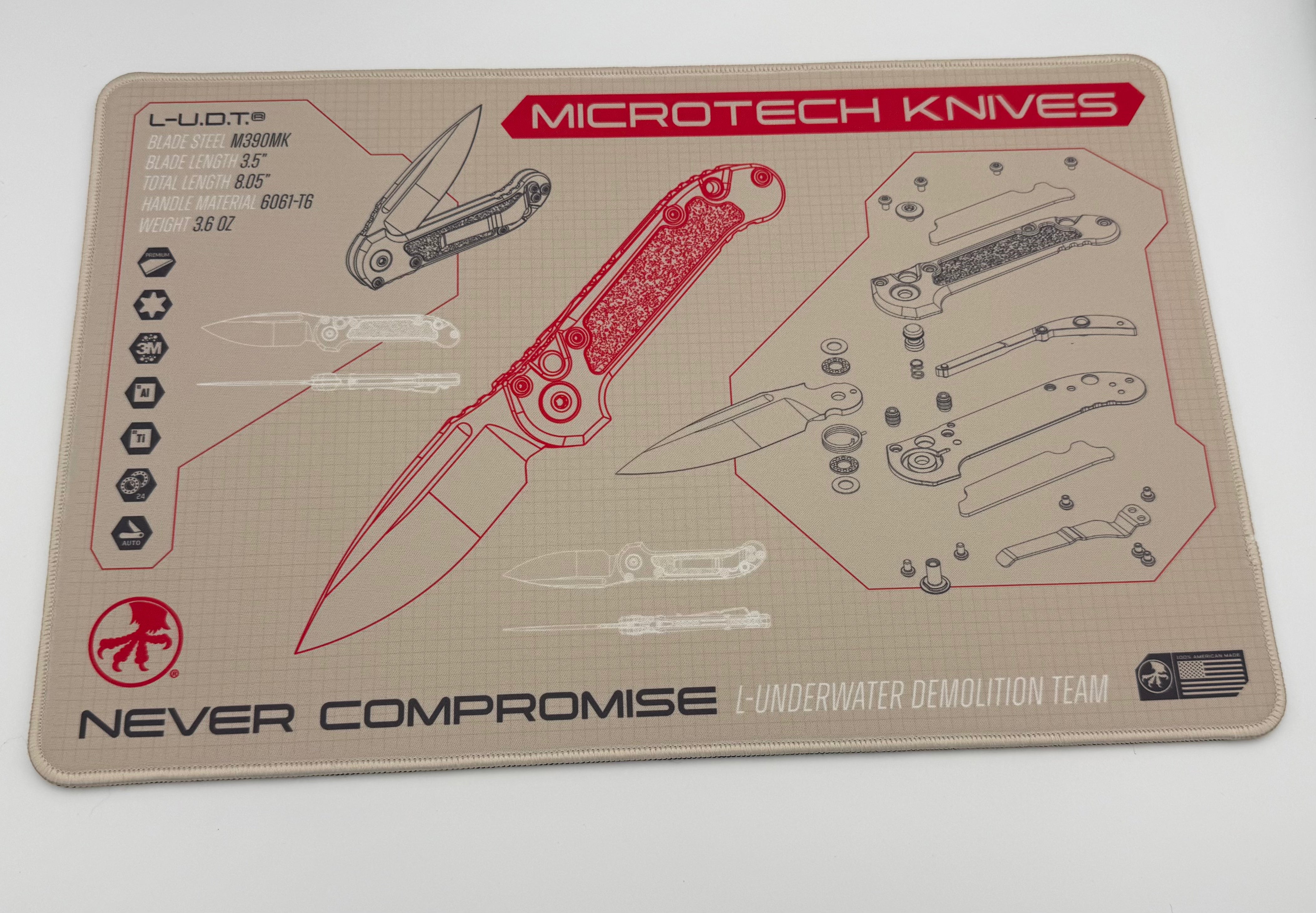 Microtech Display Work Mat Microtech Mat - L-UDT