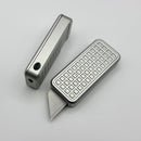 Rivery Manufacturing Zero-V2 Frag Gray Pattern Aluminum w/ Changeable Razor Blade