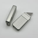 Rivery Manufacturing Zero-V2 Frag Gray Pattern Aluminum w/ Changeable Razor Blade