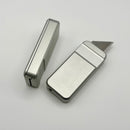 Rivery Manufacturing Zero-V2 Agent Newton Gray Pattern Aluminum w/ Changeable Razor Blade