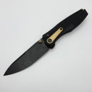 Thermic Tactical Ambient 2026C Black G-10 Handles w/ Titanium Accents & Blackwash M390