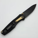 Thermic Tactical Ambient 2026C Black G-10 Handles w/ Titanium Accents & Blackwash M390