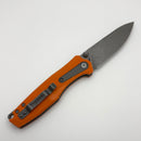 Thermic Tactical Ambient 2026C Orange G-10 Handles w/ Titanium Accents & Stonewash M390