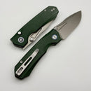 Remette RT-Rhino Green Micarta Handle w/ 14C28N Blade MC25A